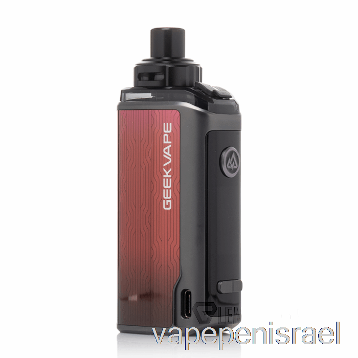 חד פעמי Vape Israel Geek Vape אובליסק 65w Pod Mod Kit [fc] Ruby